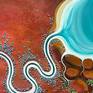 Close up of layers, detail and texture