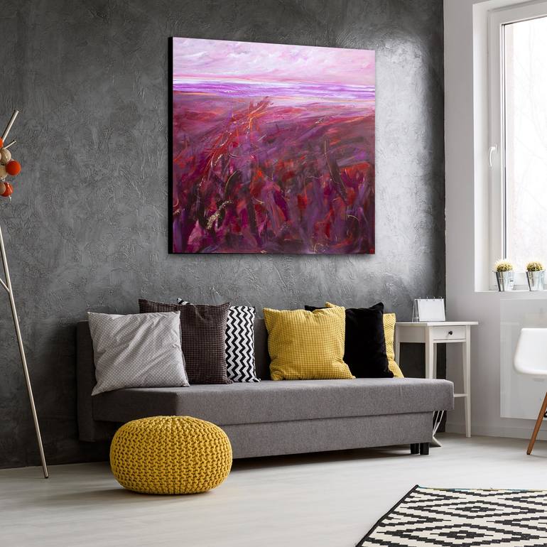 Original Abstract Landscape Painting by Tania Chanter