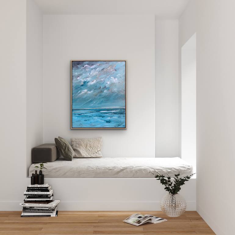 Original Seascape Painting by Tania Chanter