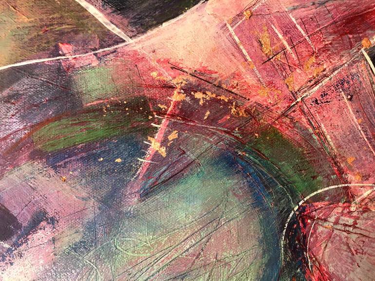 Original Abstract Aerial Painting by Tania Chanter