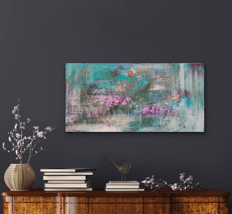 Original Abstract Landscape Painting by Tania Chanter