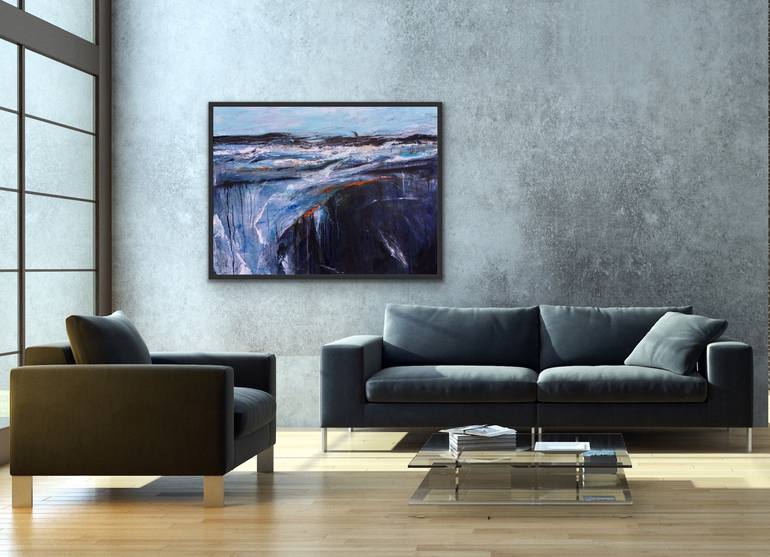 Original Abstract Landscape Painting by Tania Chanter