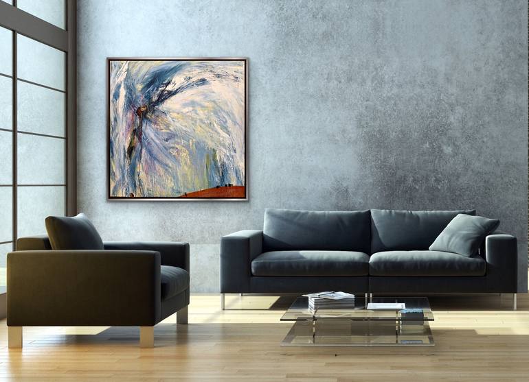 Original Abstract Expressionism Abstract Painting by Tania Chanter