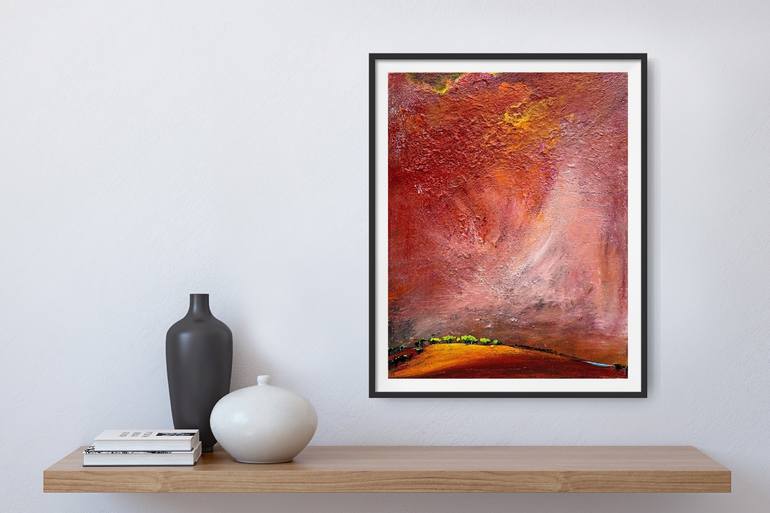 Original Abstract Landscape Painting by Tania Chanter