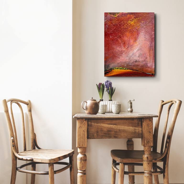 Original Abstract Landscape Painting by Tania Chanter