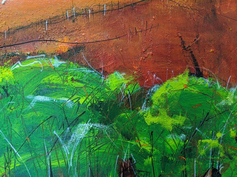 Original Abstract Landscape Painting by Tania Chanter