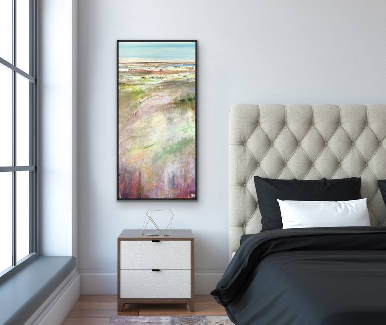 Original Abstract Landscape Painting by Tania Chanter