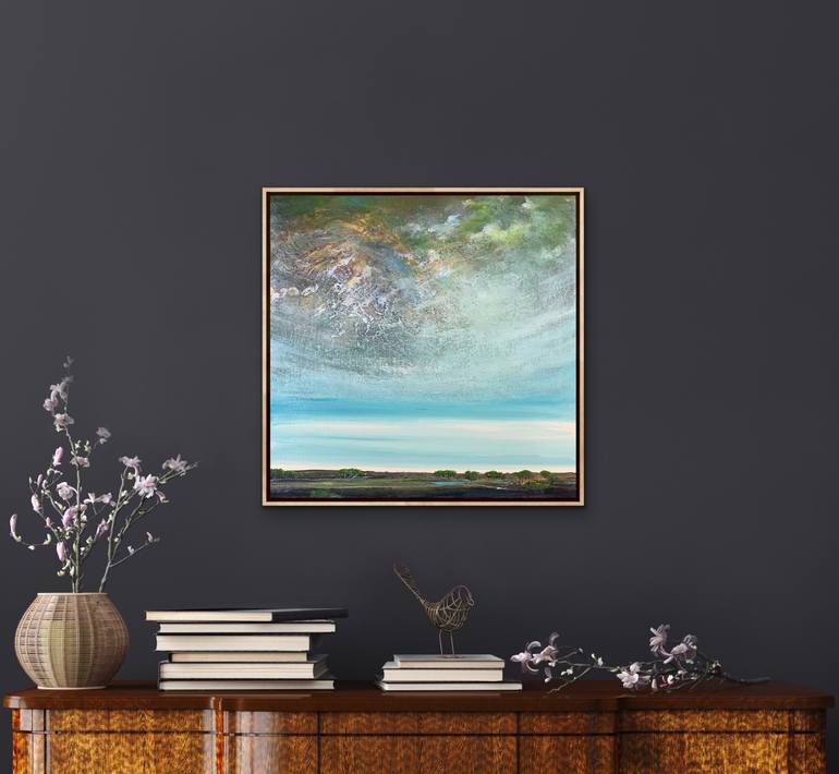 Original Abstract Landscape Painting by Tania Chanter