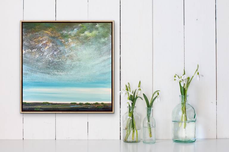 Original Abstract Landscape Painting by Tania Chanter