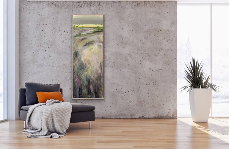 Original Abstract Landscape Painting by Tania Chanter