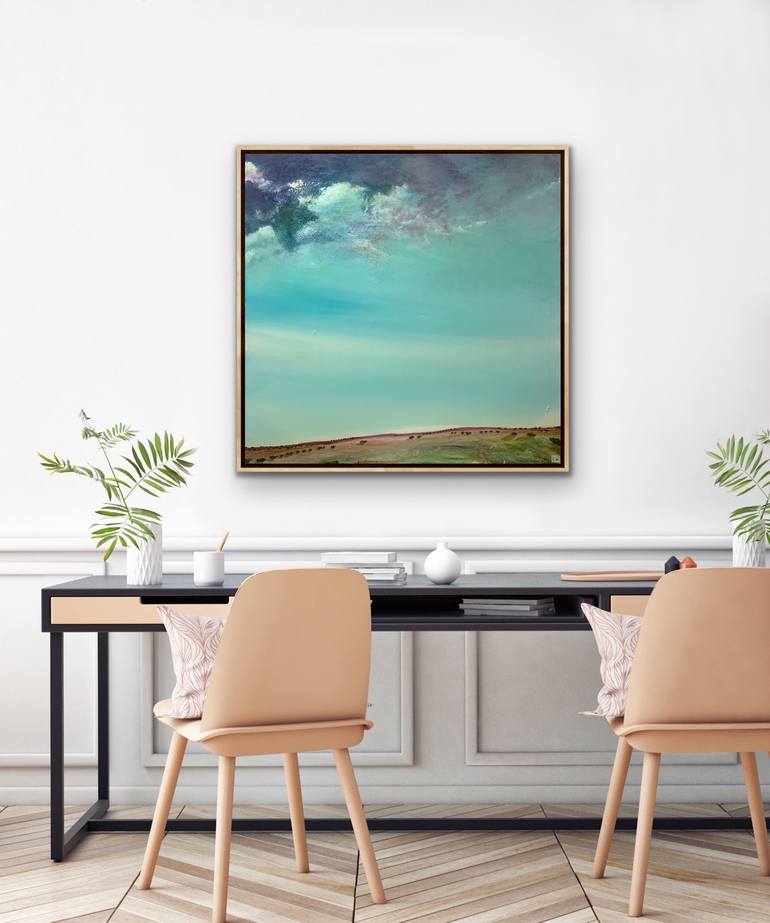 Original Abstract Landscape Painting by Tania Chanter