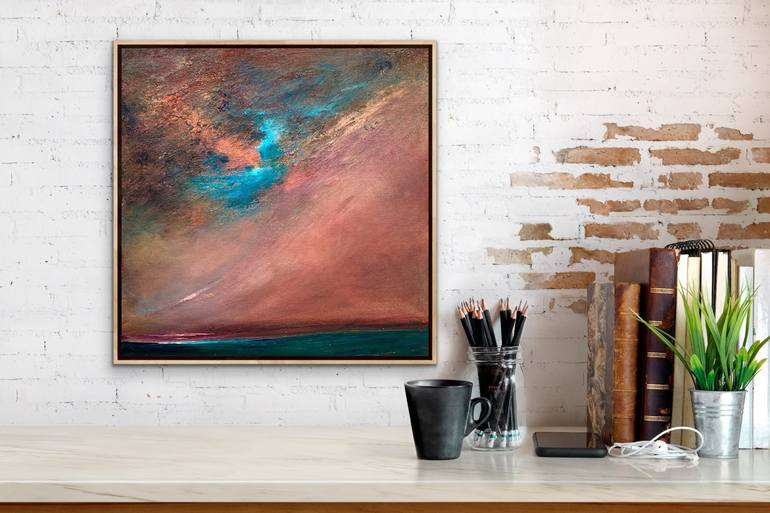 Original Abstract Landscape Painting by Tania Chanter