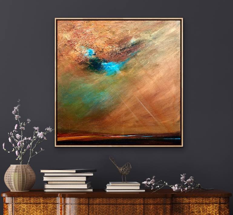 Original Abstract Landscape Painting by Tania Chanter