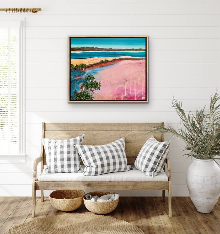 Original Abstract Seascape Painting by Tania Chanter