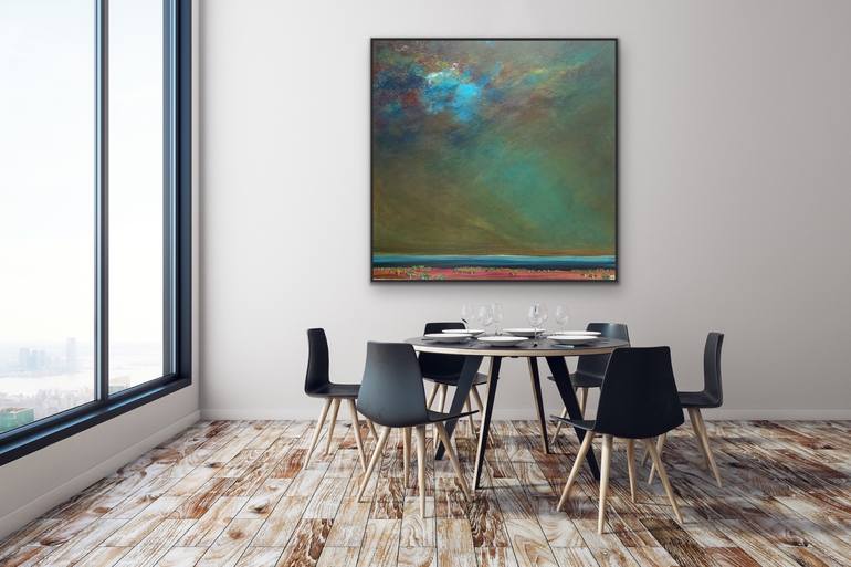 Original Abstract Landscape Painting by Tania Chanter