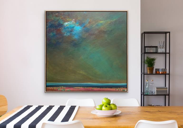 Original Abstract Landscape Painting by Tania Chanter