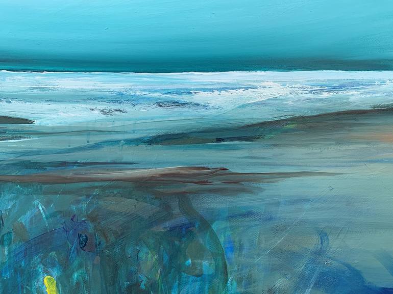 Original Abstract Seascape Painting by Tania Chanter