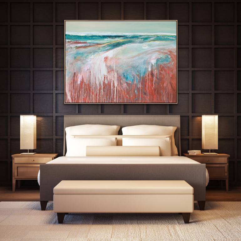 Original Abstract Landscape Painting by Tania Chanter