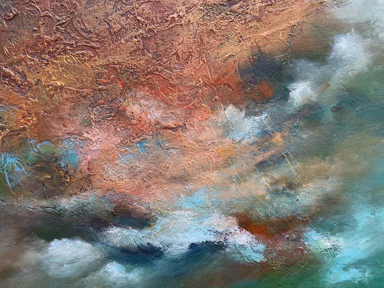 Original Abstract Landscape Painting by Tania Chanter