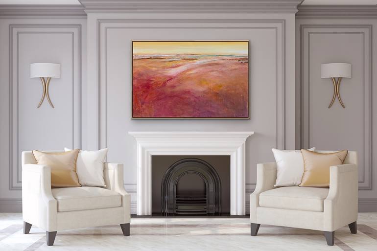 Original Abstract Seascape Painting by Tania Chanter