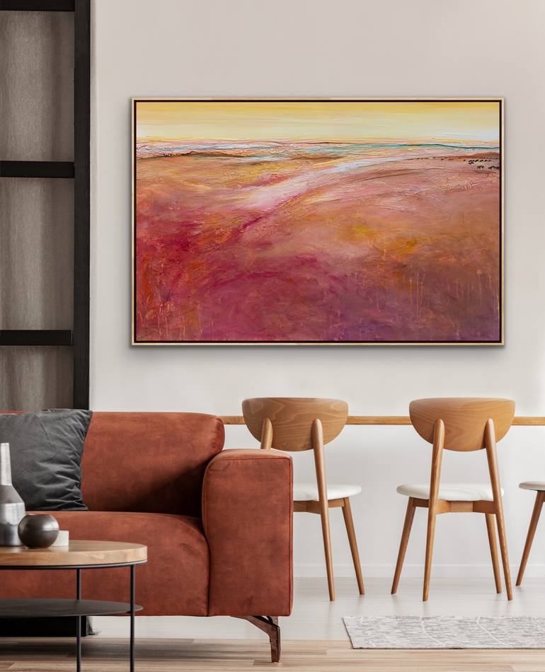 Original Abstract Seascape Painting by Tania Chanter