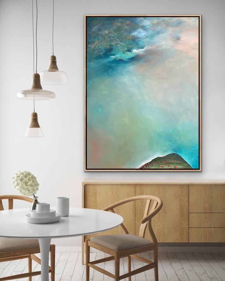 Original Abstract Landscape Painting by Tania Chanter