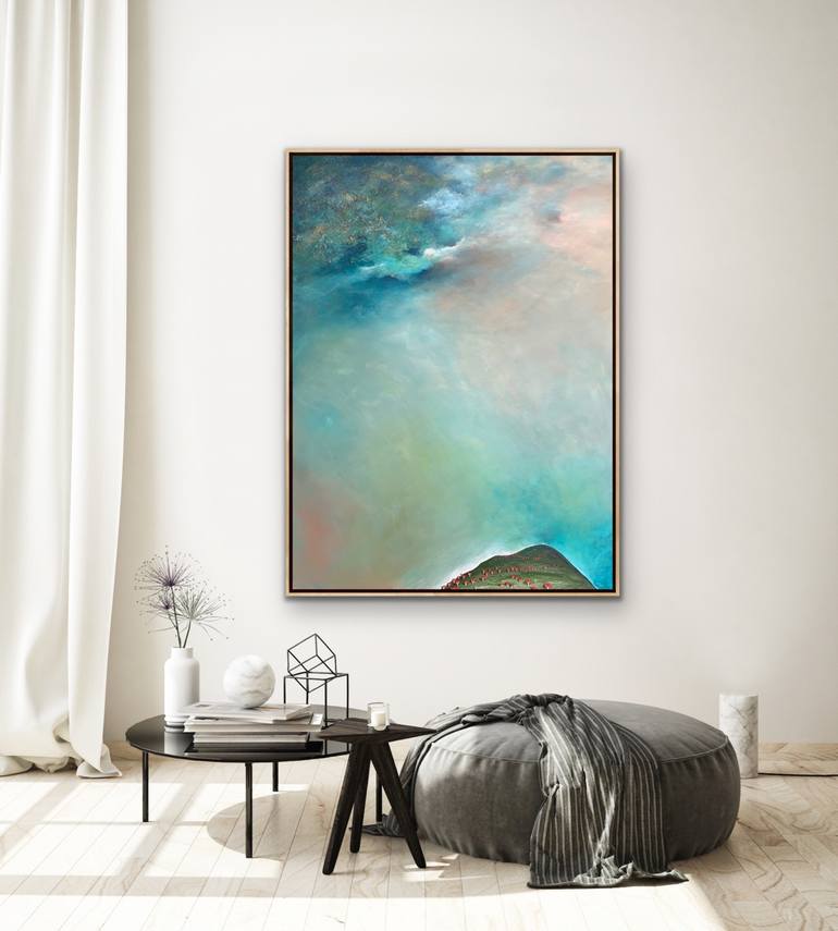 Original Abstract Landscape Painting by Tania Chanter