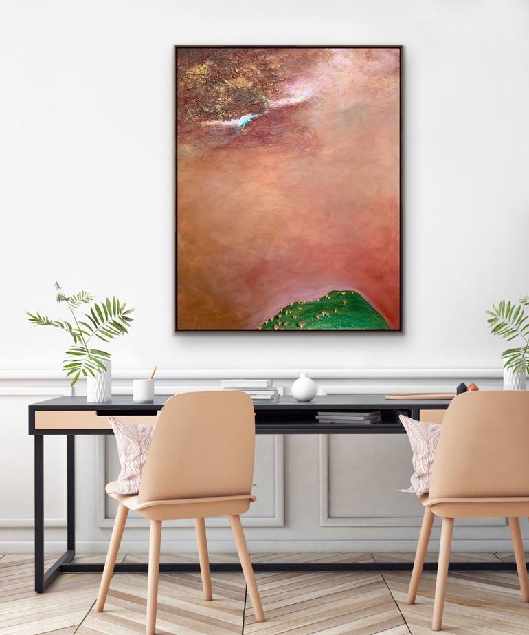 Original Abstract Landscape Painting by Tania Chanter