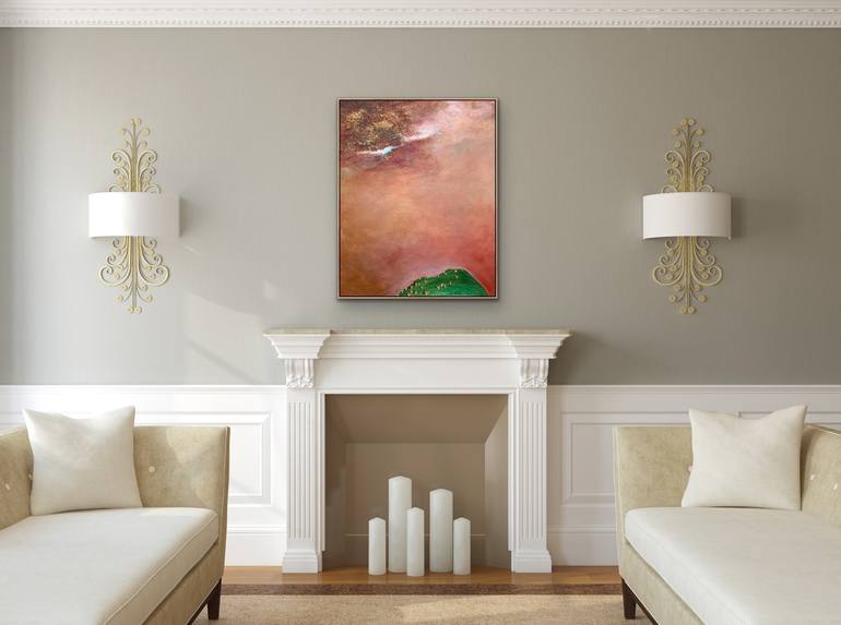 Original Abstract Landscape Painting by Tania Chanter