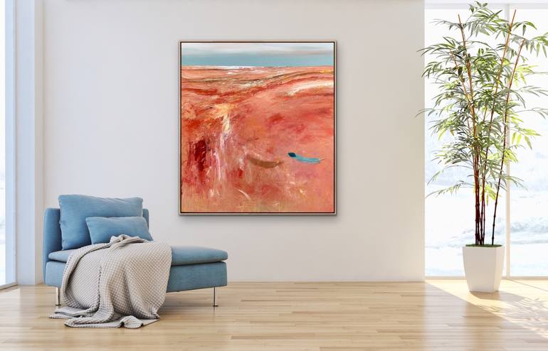 Original Abstract Landscape Painting by Tania Chanter