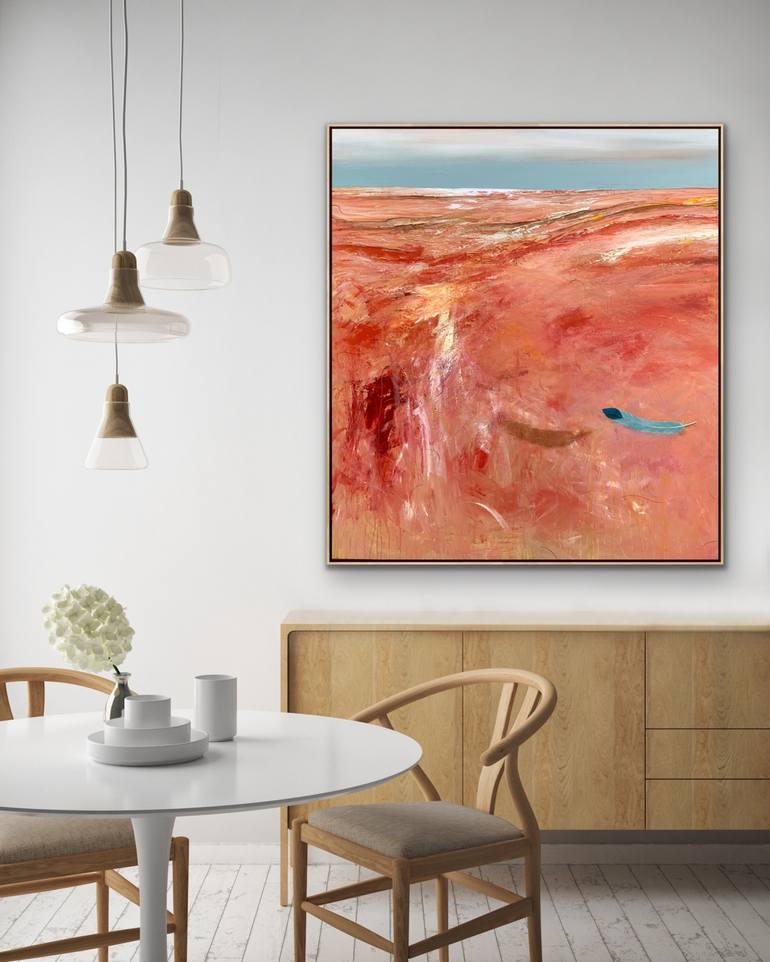 Original Abstract Landscape Painting by Tania Chanter