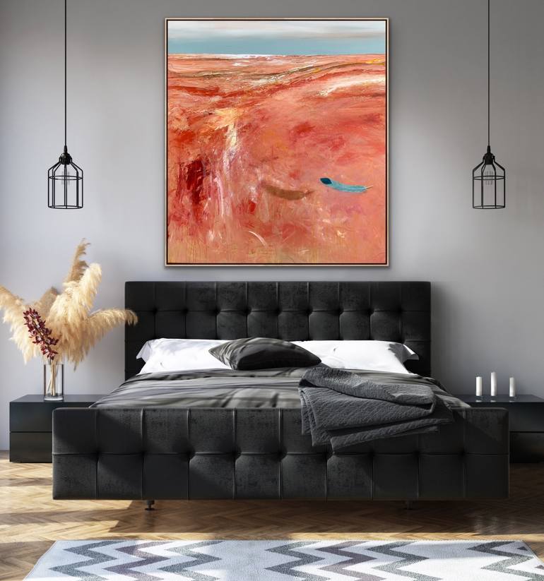 Original Abstract Landscape Painting by Tania Chanter