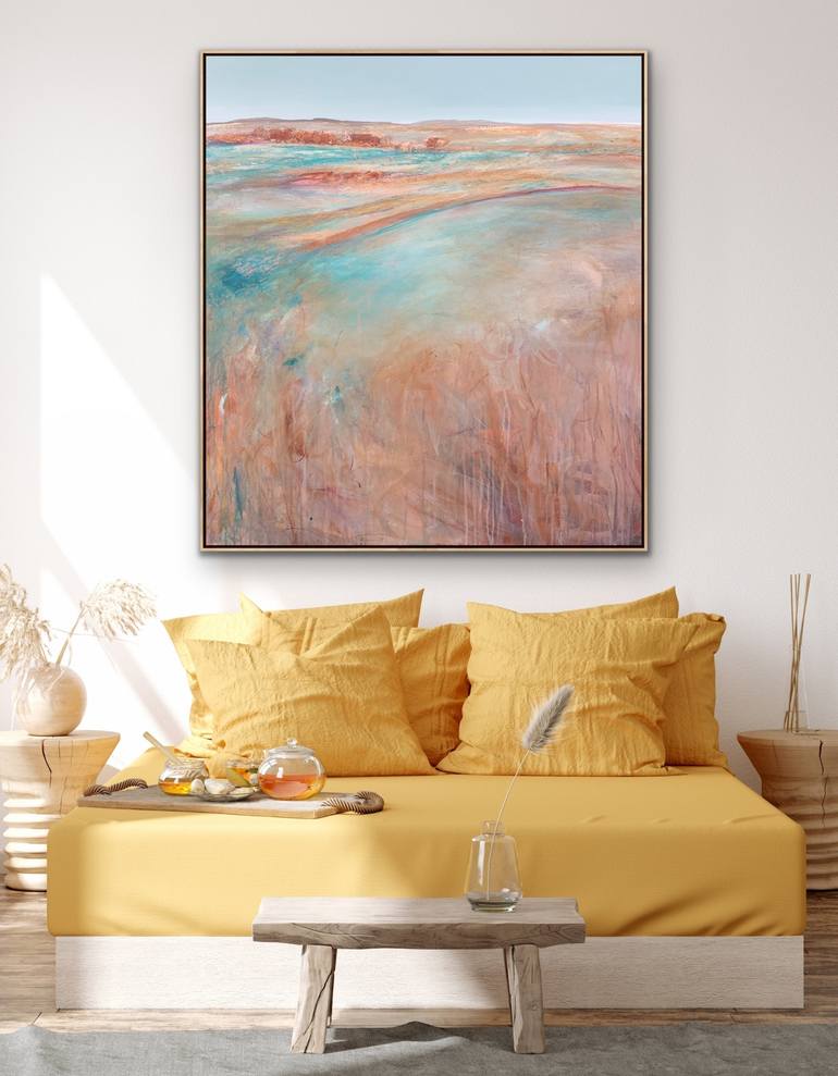 Original Abstract Seascape Painting by Tania Chanter