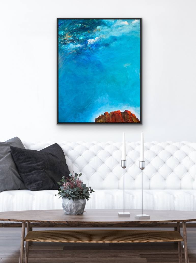 Original Abstract Landscape Painting by Tania Chanter