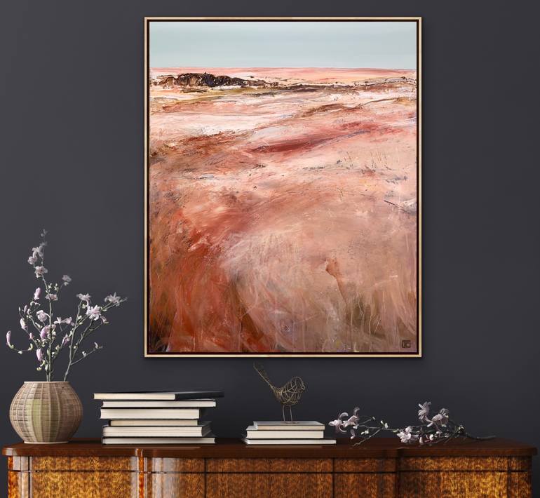 Original Abstract Landscape Painting by Tania Chanter