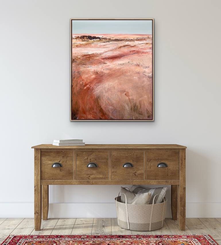 Original Abstract Landscape Painting by Tania Chanter