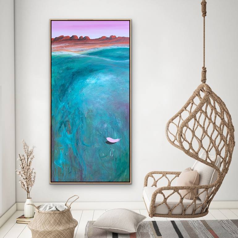 Original Abstract Landscape Painting by Tania Chanter