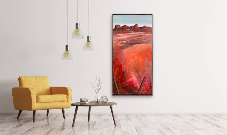 Original Abstract Landscape Painting by Tania Chanter