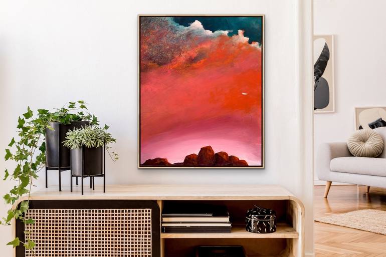 Original Abstract Landscape Painting by Tania Chanter