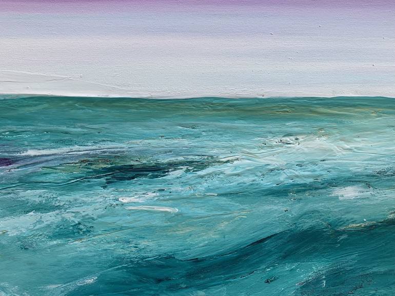 Original Abstract Seascape Painting by Tania Chanter