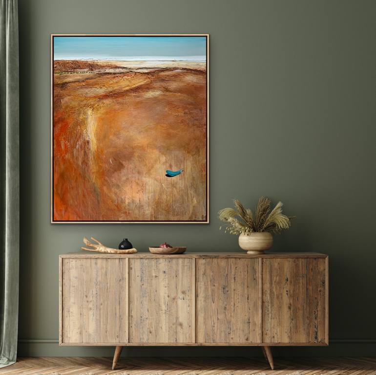 Original Abstract Landscape Painting by Tania Chanter