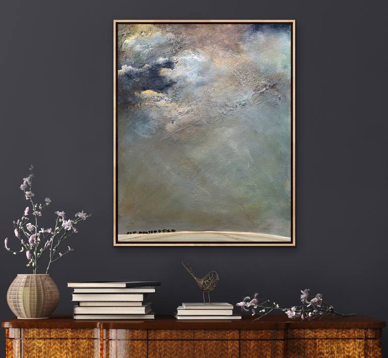 Original Abstract Landscape Painting by Tania Chanter