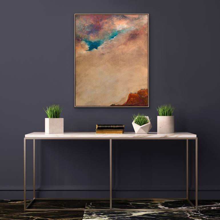 Original Abstract Landscape Painting by Tania Chanter