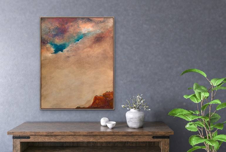 Original Abstract Landscape Painting by Tania Chanter