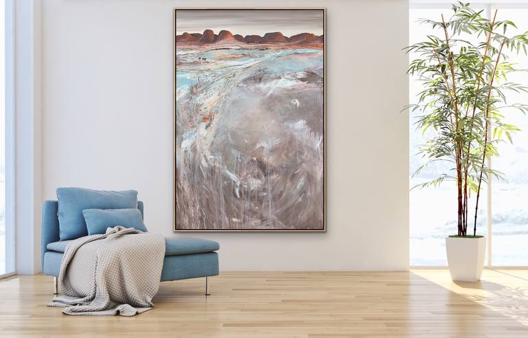 Original Abstract Landscape Painting by Tania Chanter