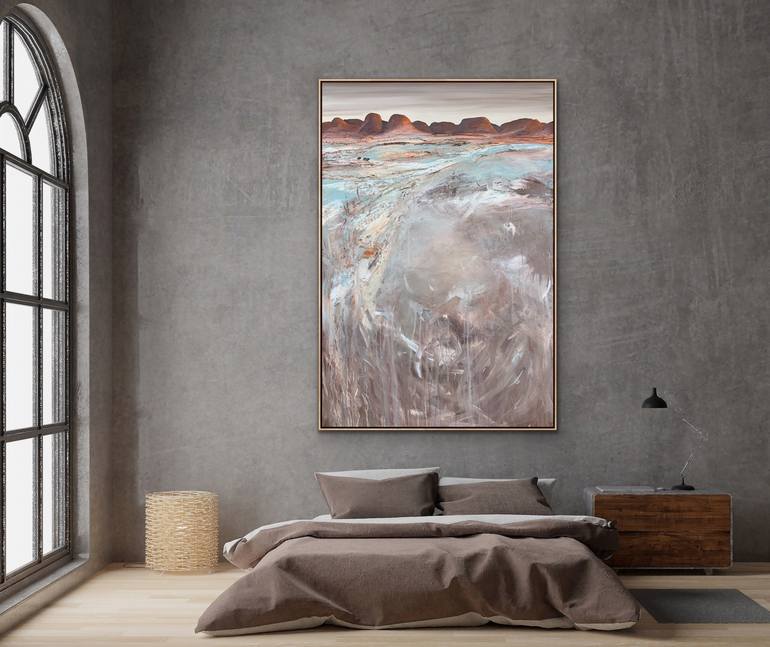 Original Abstract Landscape Painting by Tania Chanter