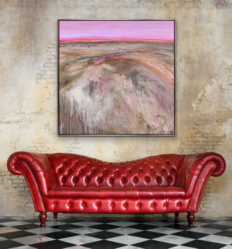 Original Abstract Landscape Painting by Tania Chanter