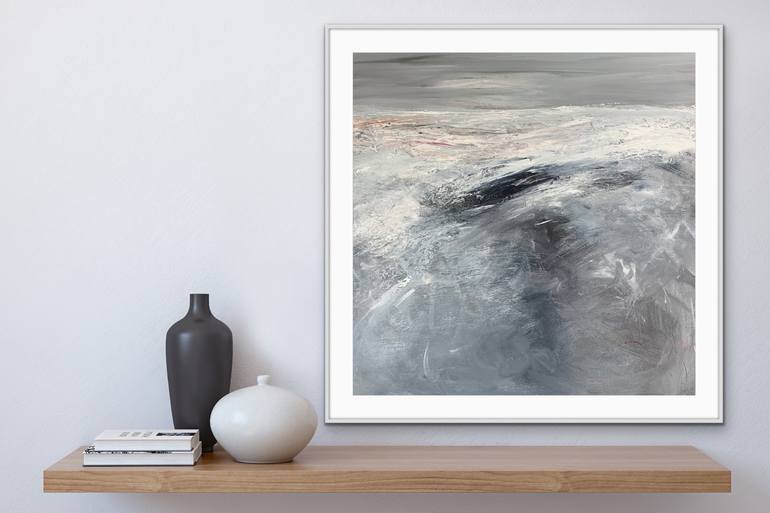 Original Abstract Seascape Painting by Tania Chanter