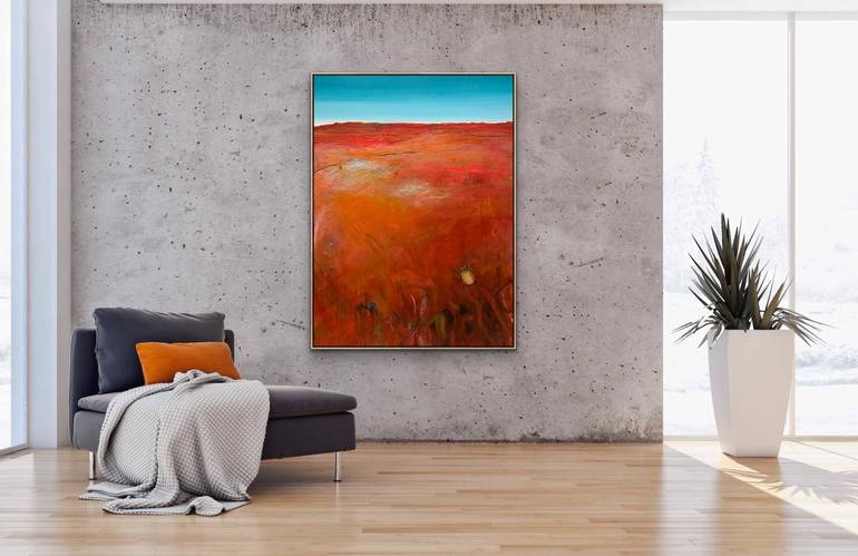 Original Abstract Landscape Painting by Tania Chanter