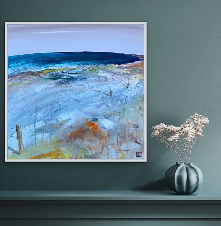 Original Abstract Landscape Painting by Tania Chanter